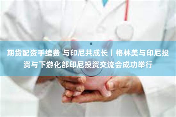 期货配资手续费 与印尼共成长丨格林美与印尼投资与下游化部印尼投资交流会成功举行