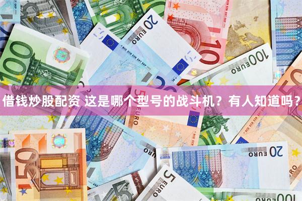 借钱炒股配资 这是哪个型号的战斗机？有人知道吗？