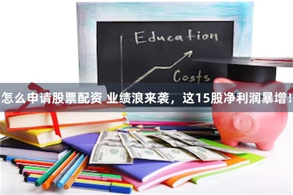 怎么申请股票配资 业绩浪来袭，这15股净利润暴增！