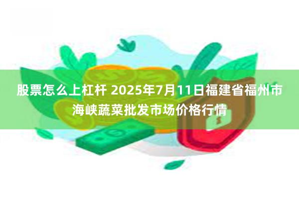 股票怎么上杠杆 2025年7月11日福建省福州市海峡蔬菜批发市场价格行情