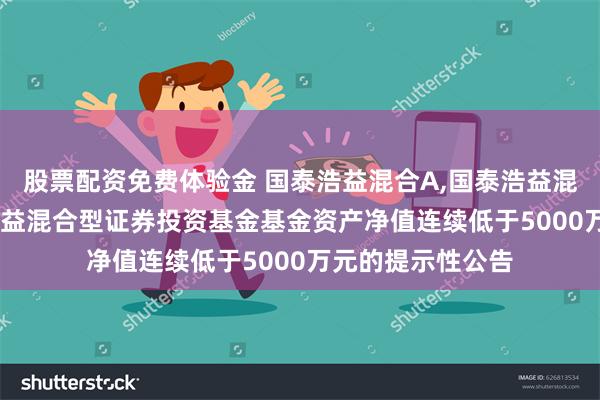 股票配资免费体验金 国泰浩益混合A,国泰浩益混合C: 关于国泰浩益混合型证券投资基金基金资产净值连续低于5000万元的提示性公告